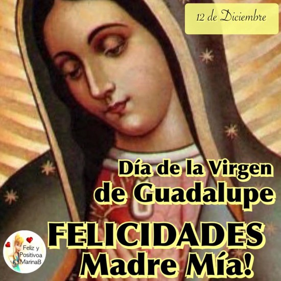 Nuestra Señora de Guadalupe «Patrona de México y de las Américas» –  Imágenes, frases y oraciones 