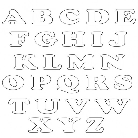 Abecedario: imágenes del Alfabeto para imprimir 