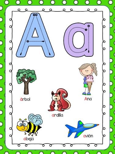 Abecedario: imágenes del Alfabeto para imprimir | Saberimagenes.com