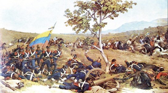 Resultado de imagen para Fotos de la batalla de BoyacÃ¡