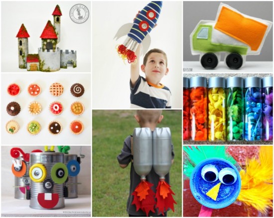 Juguetes con Materiales Reciclados para Niños y Niñas ...