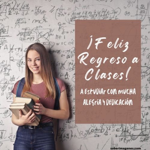 Feliz regreso a clases 2025, Imágenes con frases de bienvenida a clases